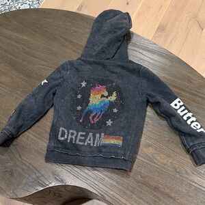 Unicorn Dream Hoodie with Rainbow Design